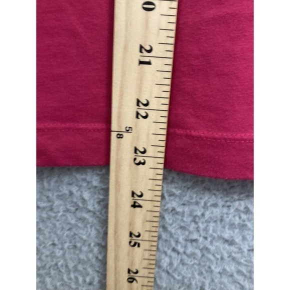 Under Armour Shirt Womens Small Pink Semi Fitted Hunting Short Sleeve Crew Neck - Picture 8 of 10